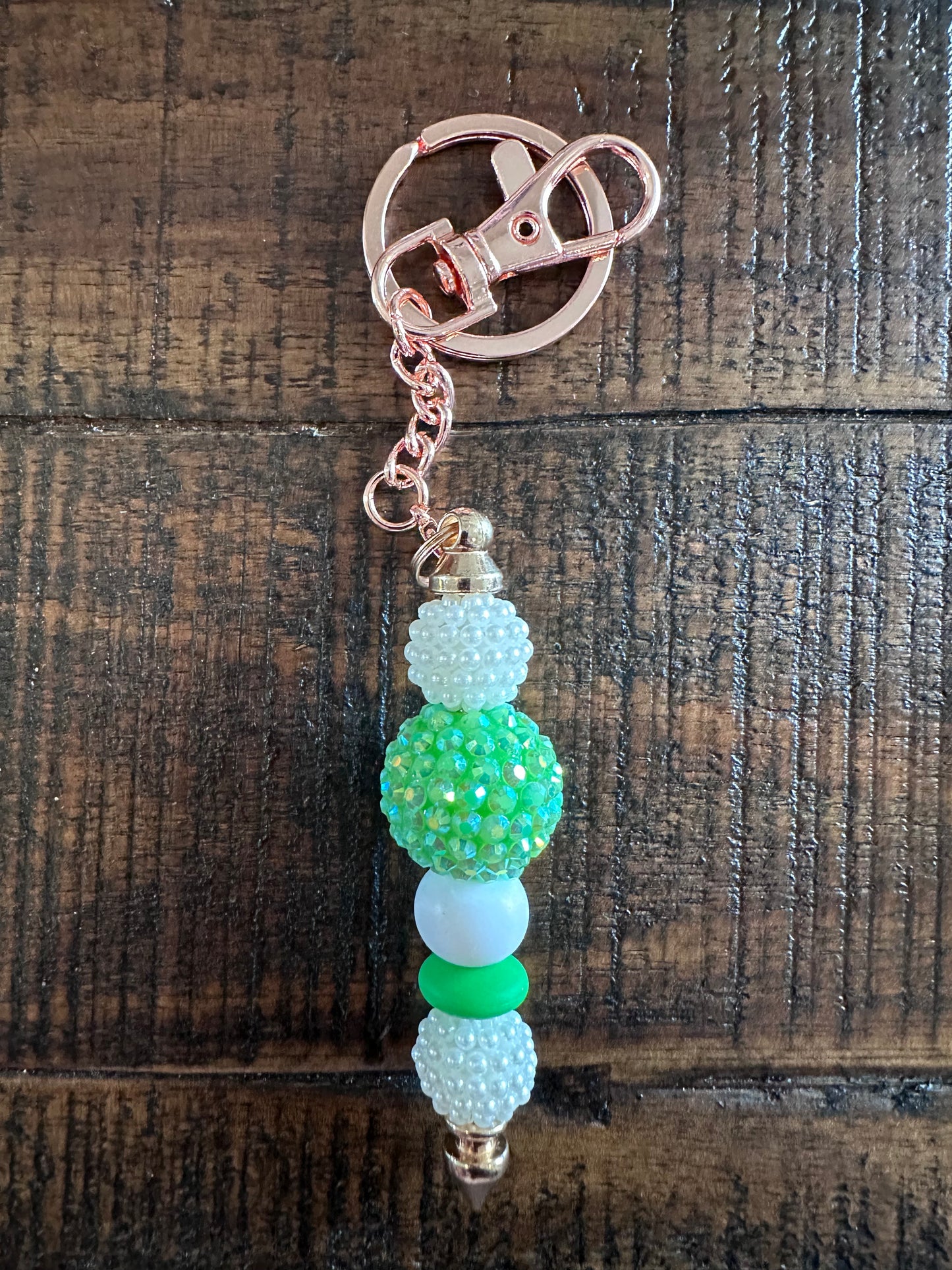 Beaded Keychains (Various Colors)