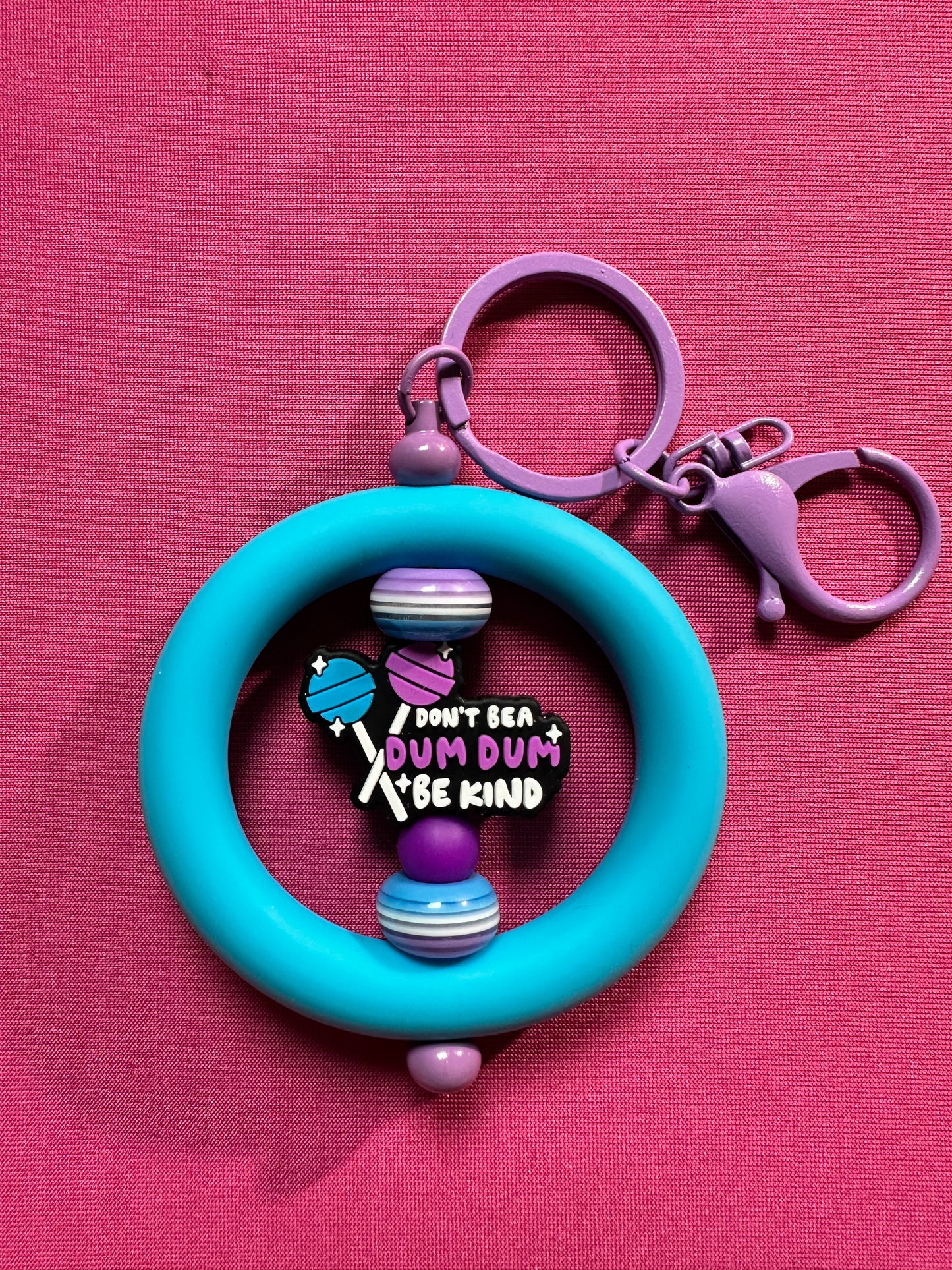 Circle Keychains (Various Colors)
