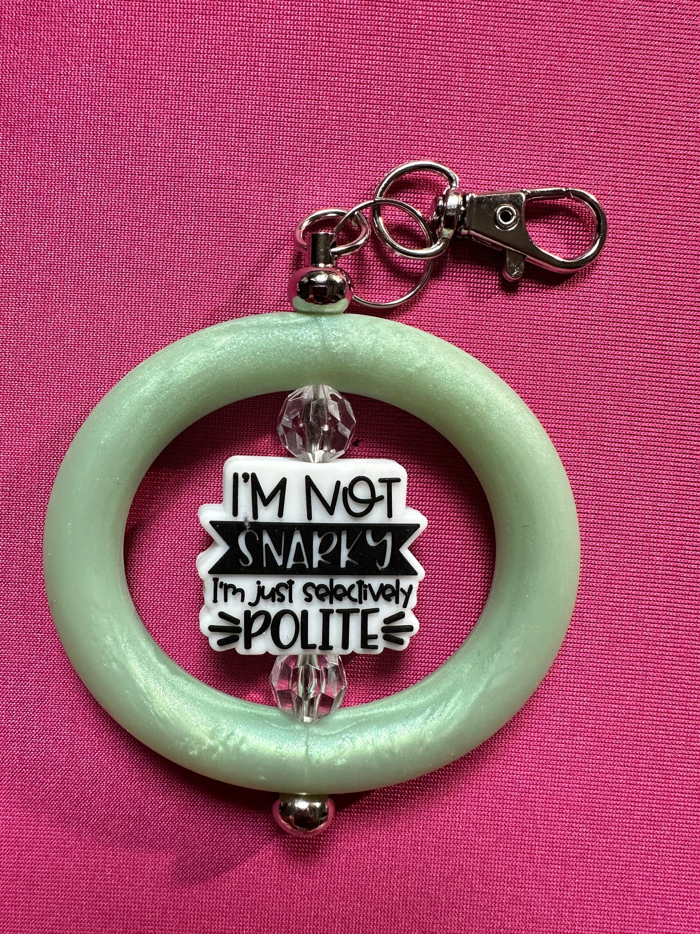 Circle Keychains (Various Colors)