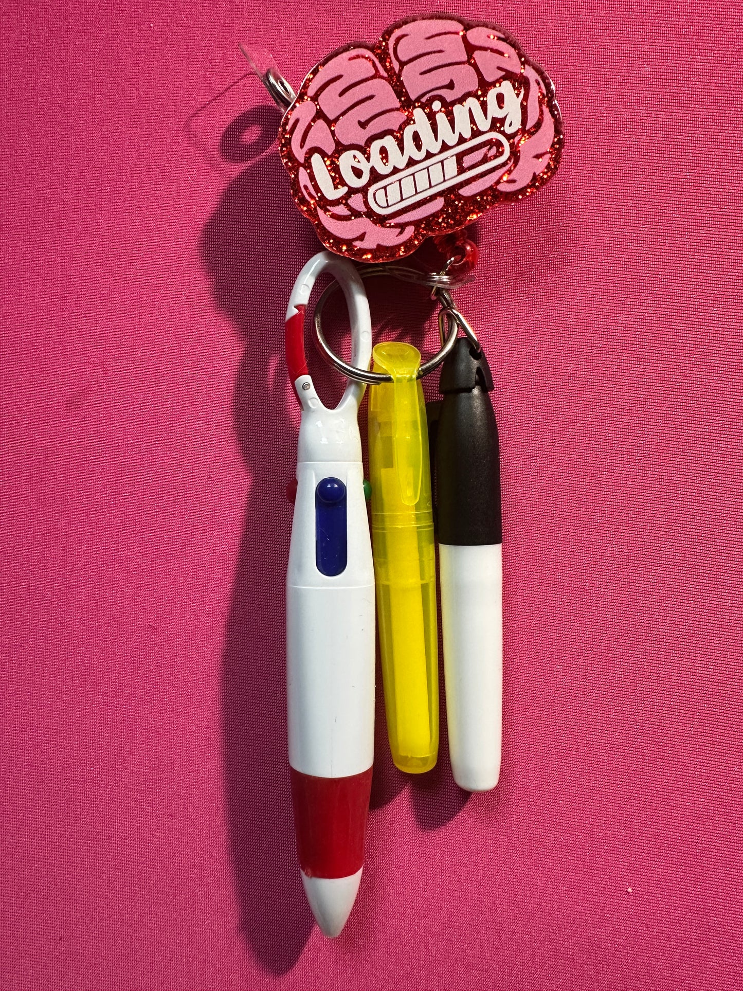 Badge Holder Sets: Pen Highlighter & Marker