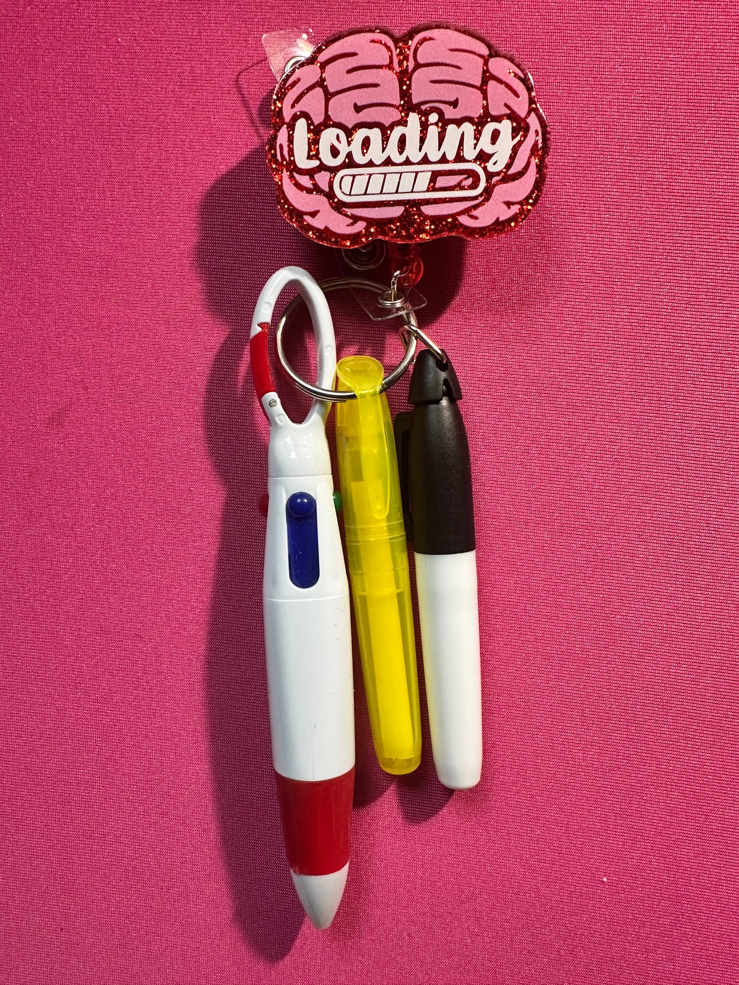 Badge Holder Sets: Pen Highlighter & Marker