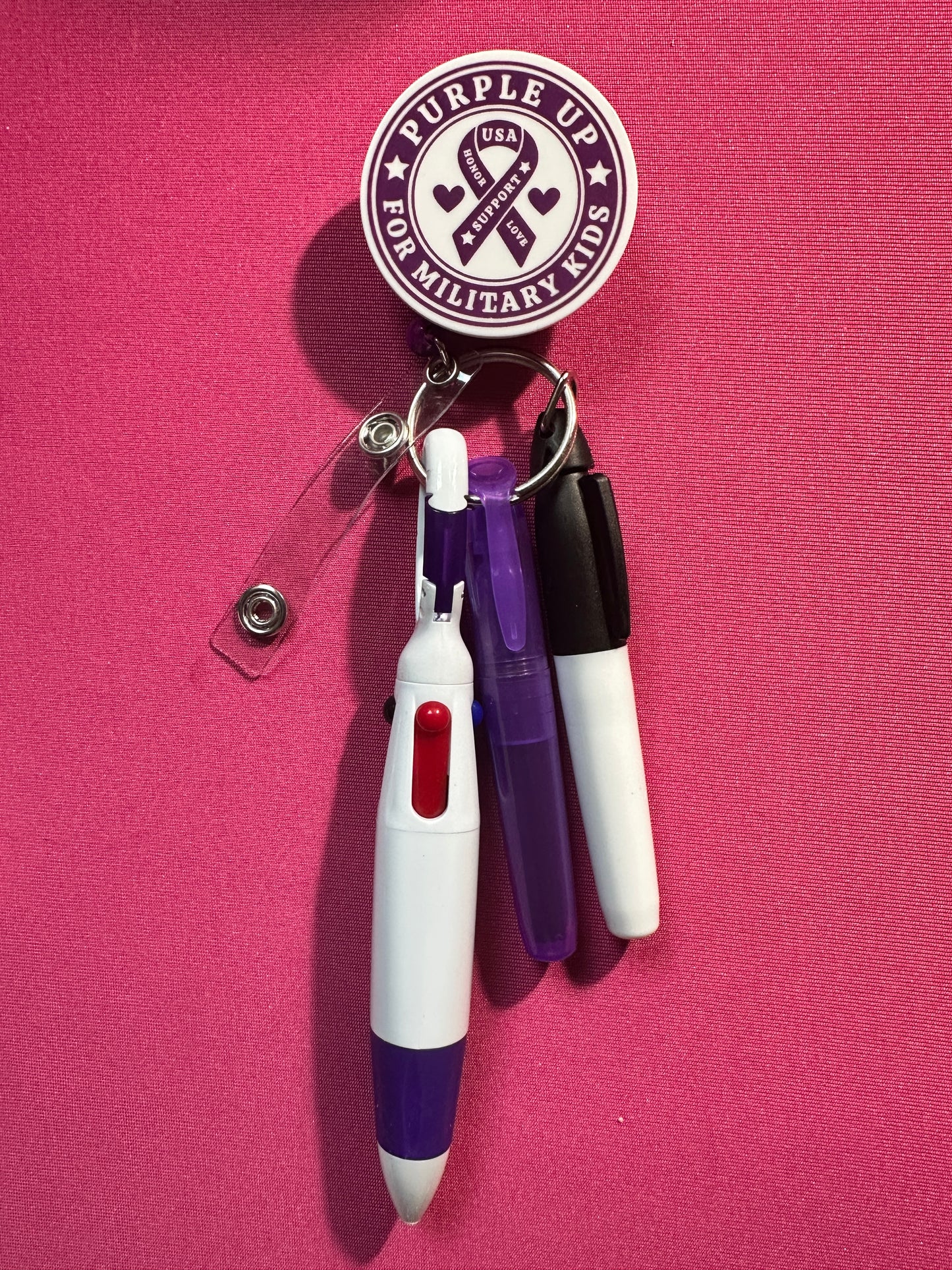 Badge Holder Sets: Pen Highlighter & Marker