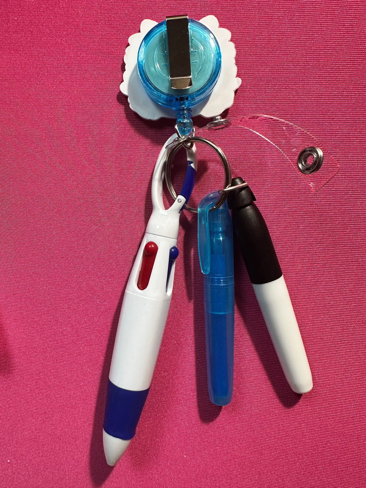 Badge Holder Sets: Pen Highlighter & Marker