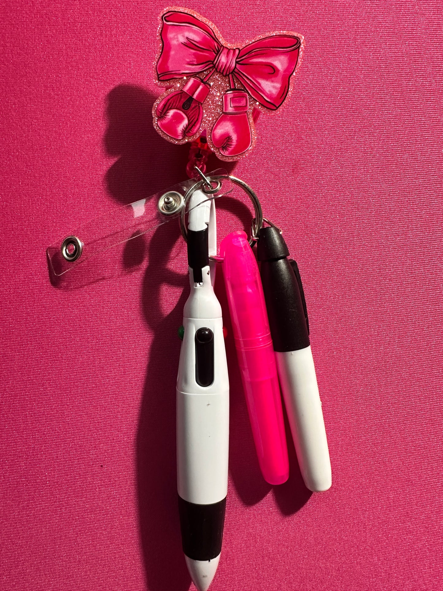 Badge Holder Sets: Pen Highlighter & Marker