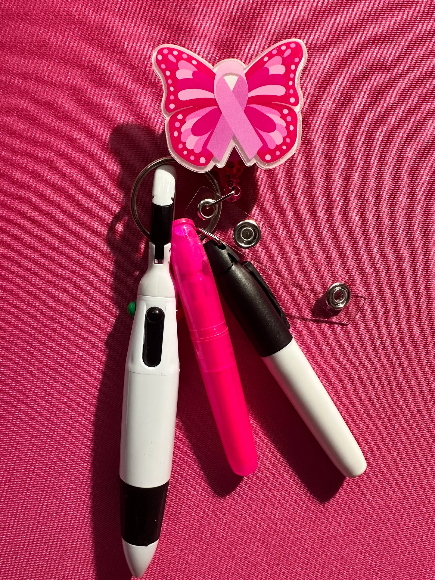 Badge Holder Sets: Pen Highlighter & Marker