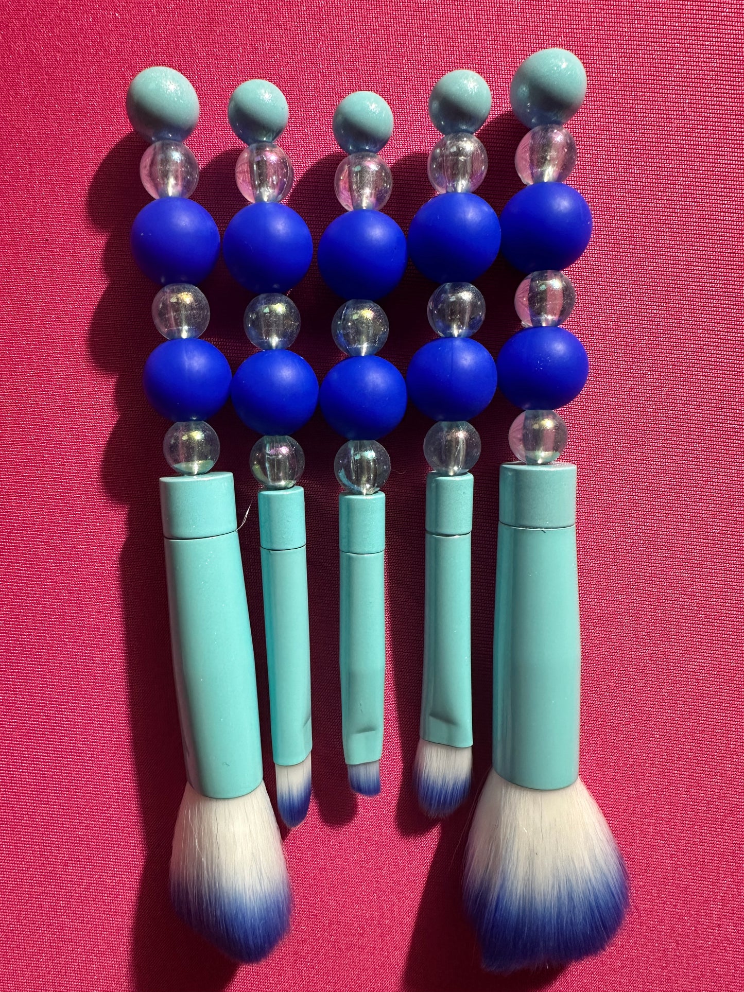 Makeup Brushes (Blue)
