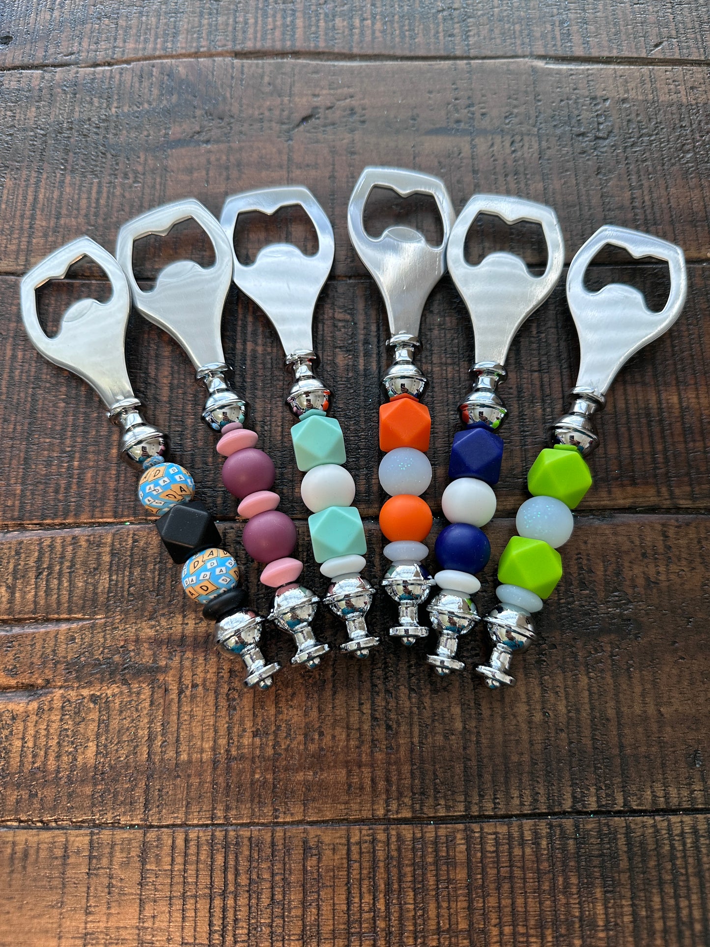 Beaded Bottle Openers (Various Colors)