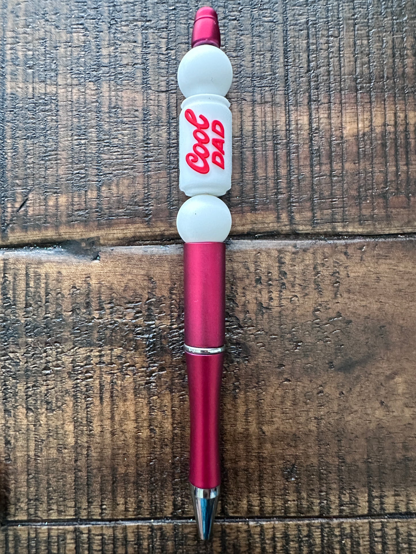 Dad Themed-Beaded Pens, Styluses, & Keychains