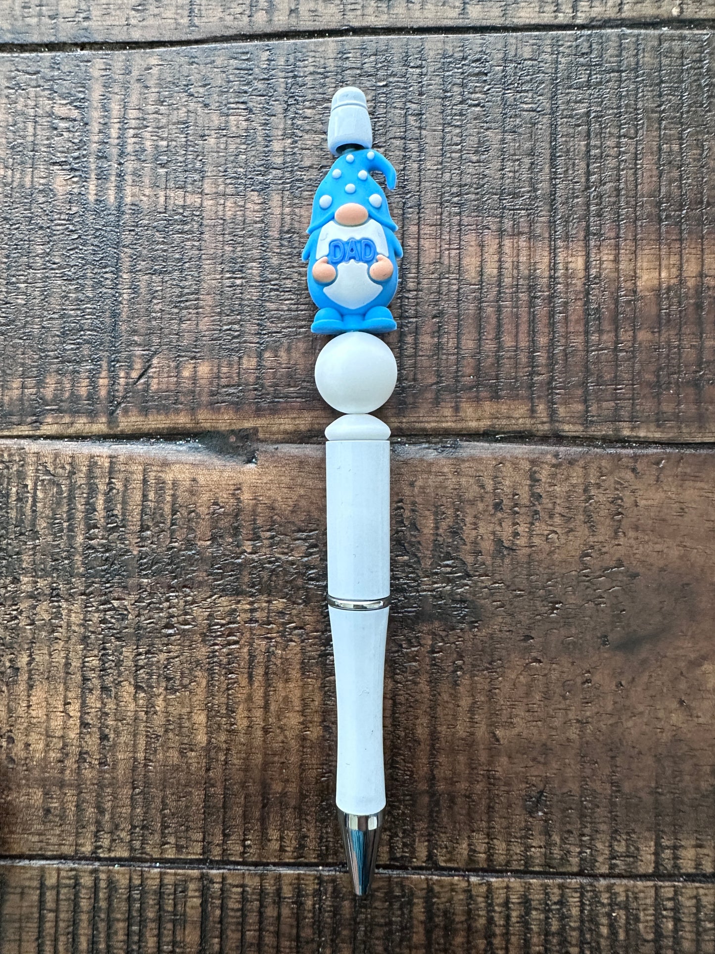 Dad Themed-Beaded Pens, Styluses, & Keychains