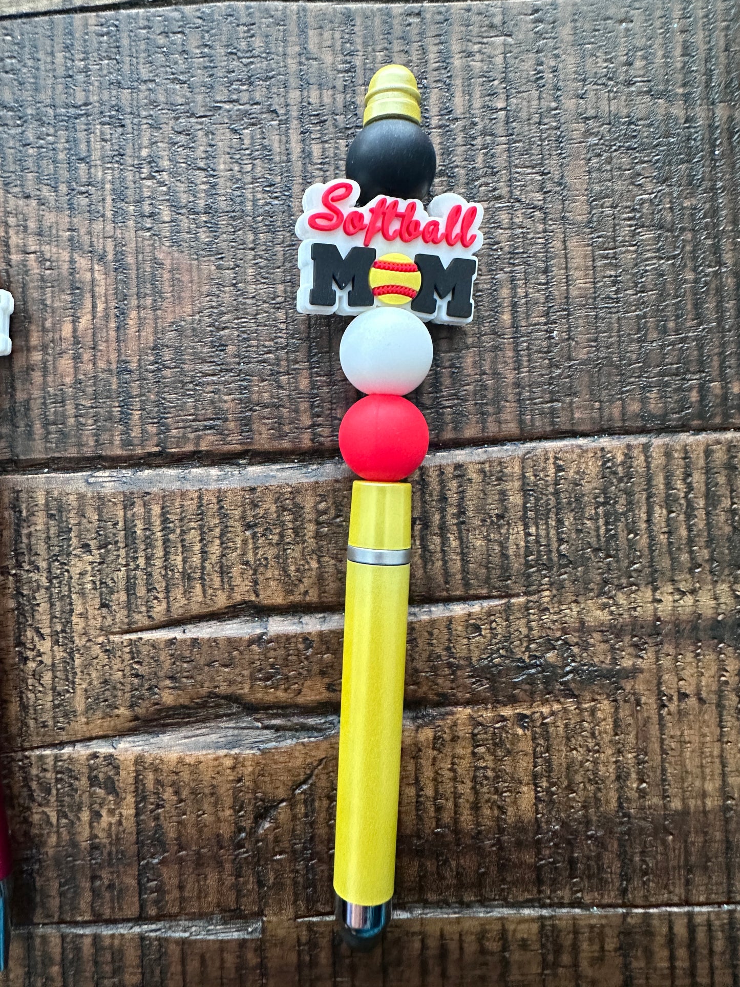 Mom Themed-Beaded Pens, Styluses, & Keychains