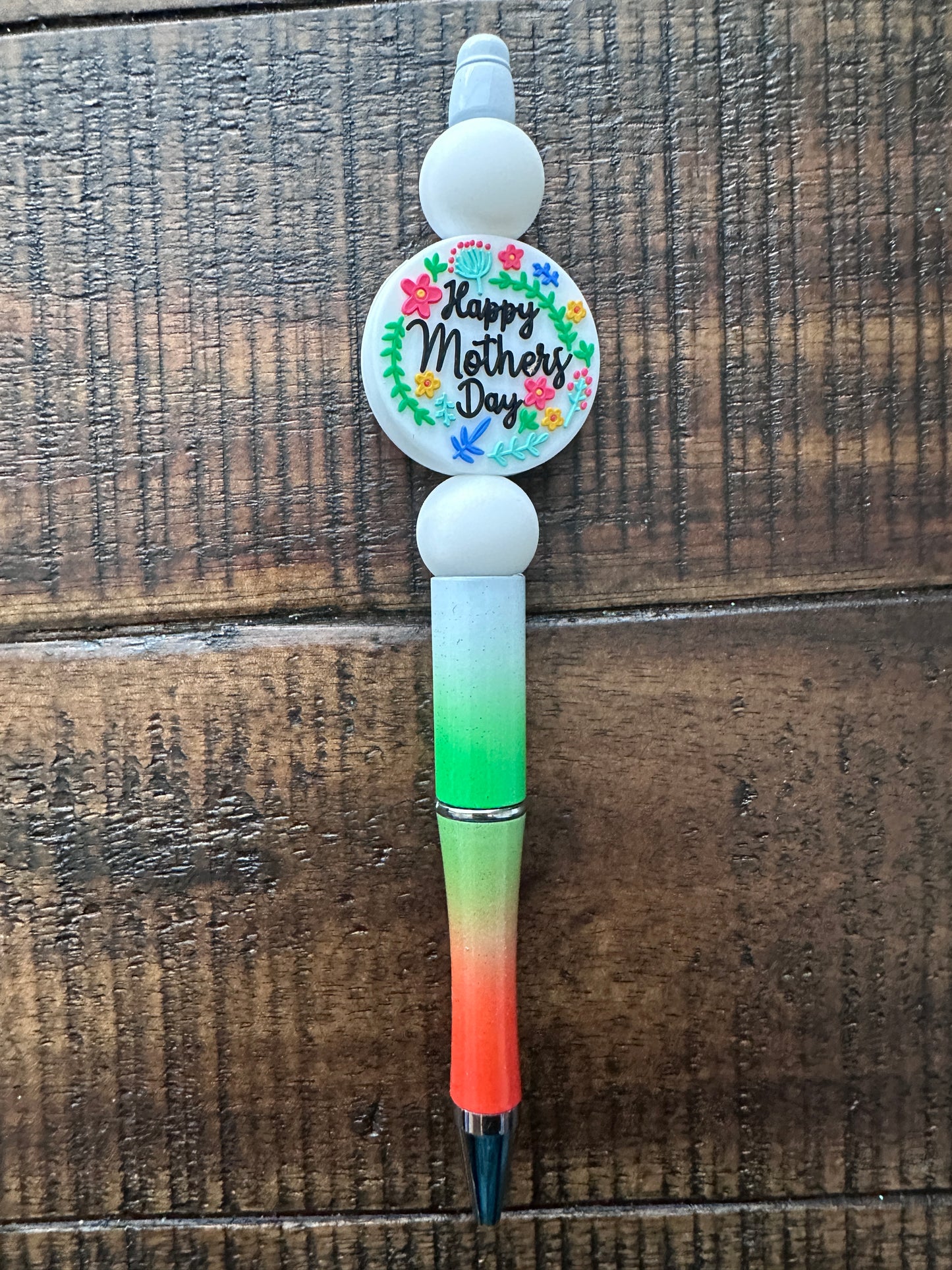 Mom Themed-Beaded Pens, Styluses, & Keychains
