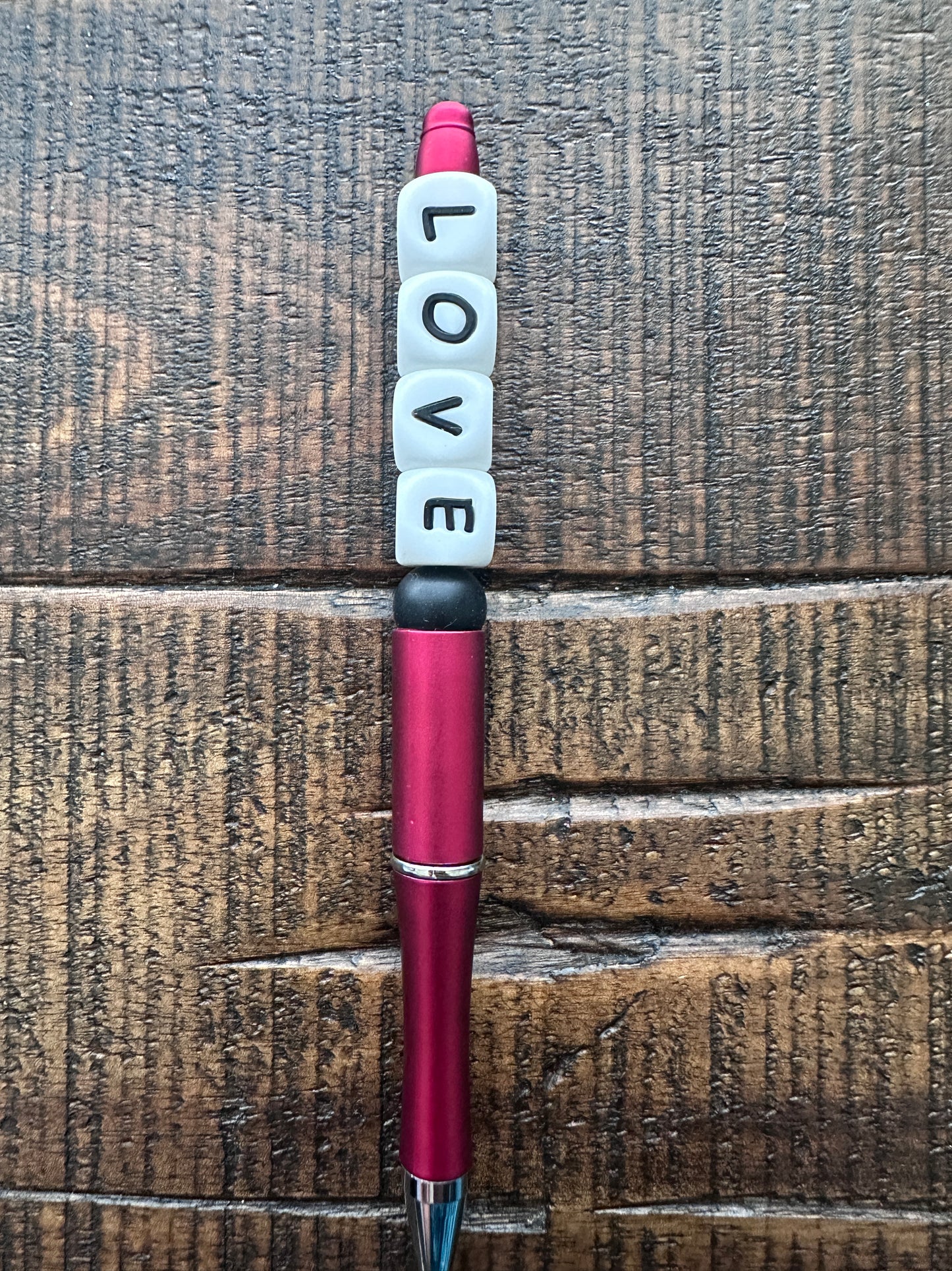 Beaded Pens & Styluses (With Words)