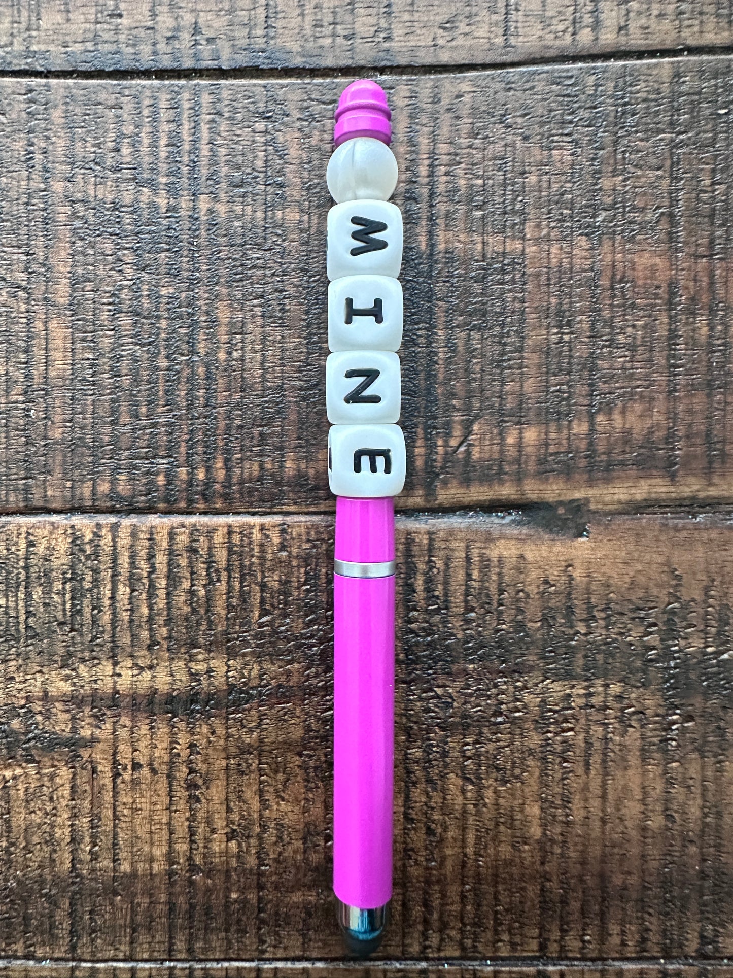 Beaded Pens & Styluses (With Words)