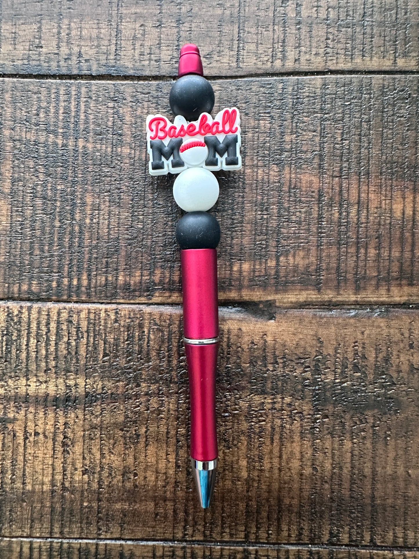 Mom Themed-Beaded Pens, Styluses, & Keychains