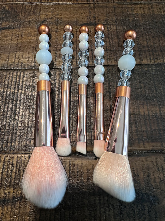 Makeup Brushes (Rose Gold)
