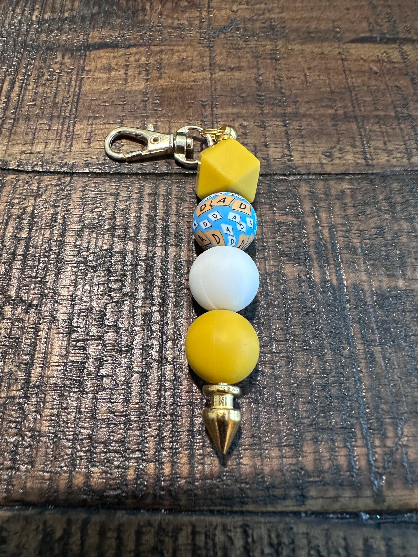 Dad Themed-Beaded Pens, Styluses, & Keychains