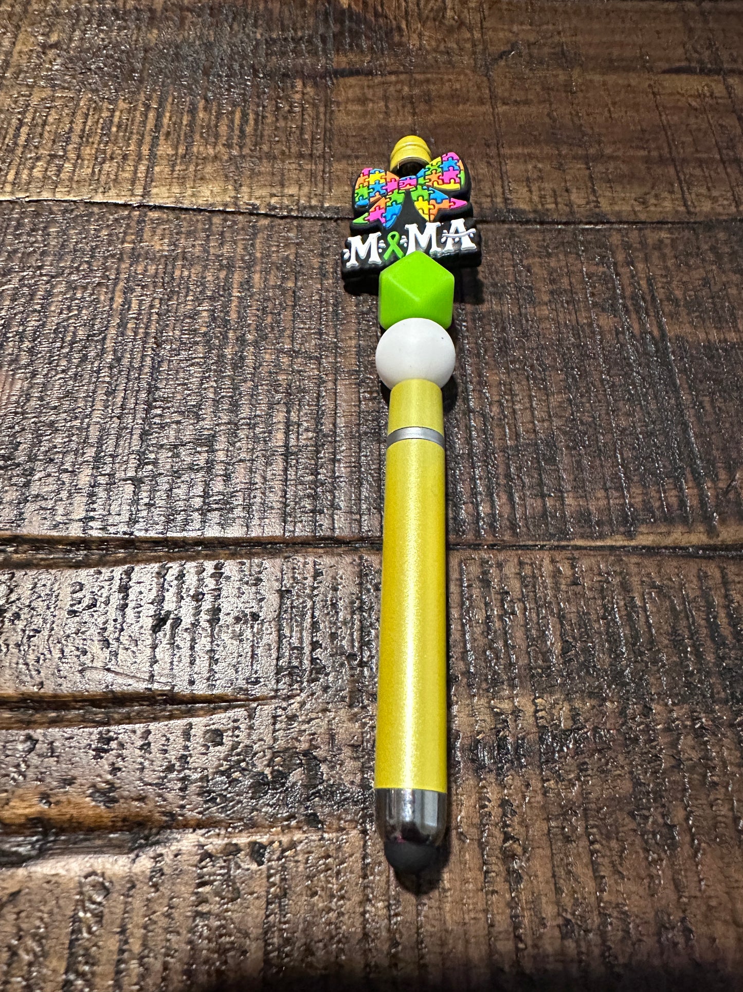 Mom Themed-Beaded Pens, Styluses, & Keychains