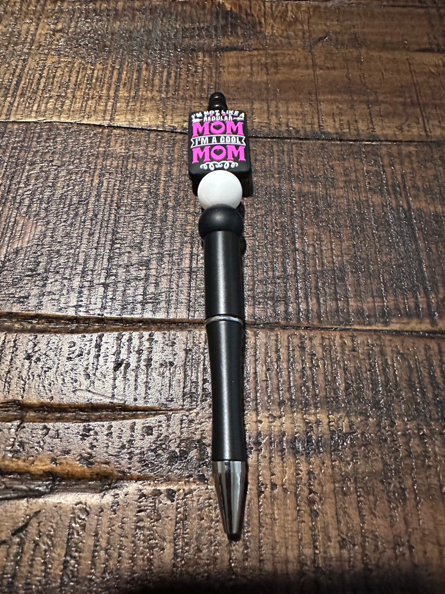 Mom Themed-Beaded Pens, Styluses, & Keychains