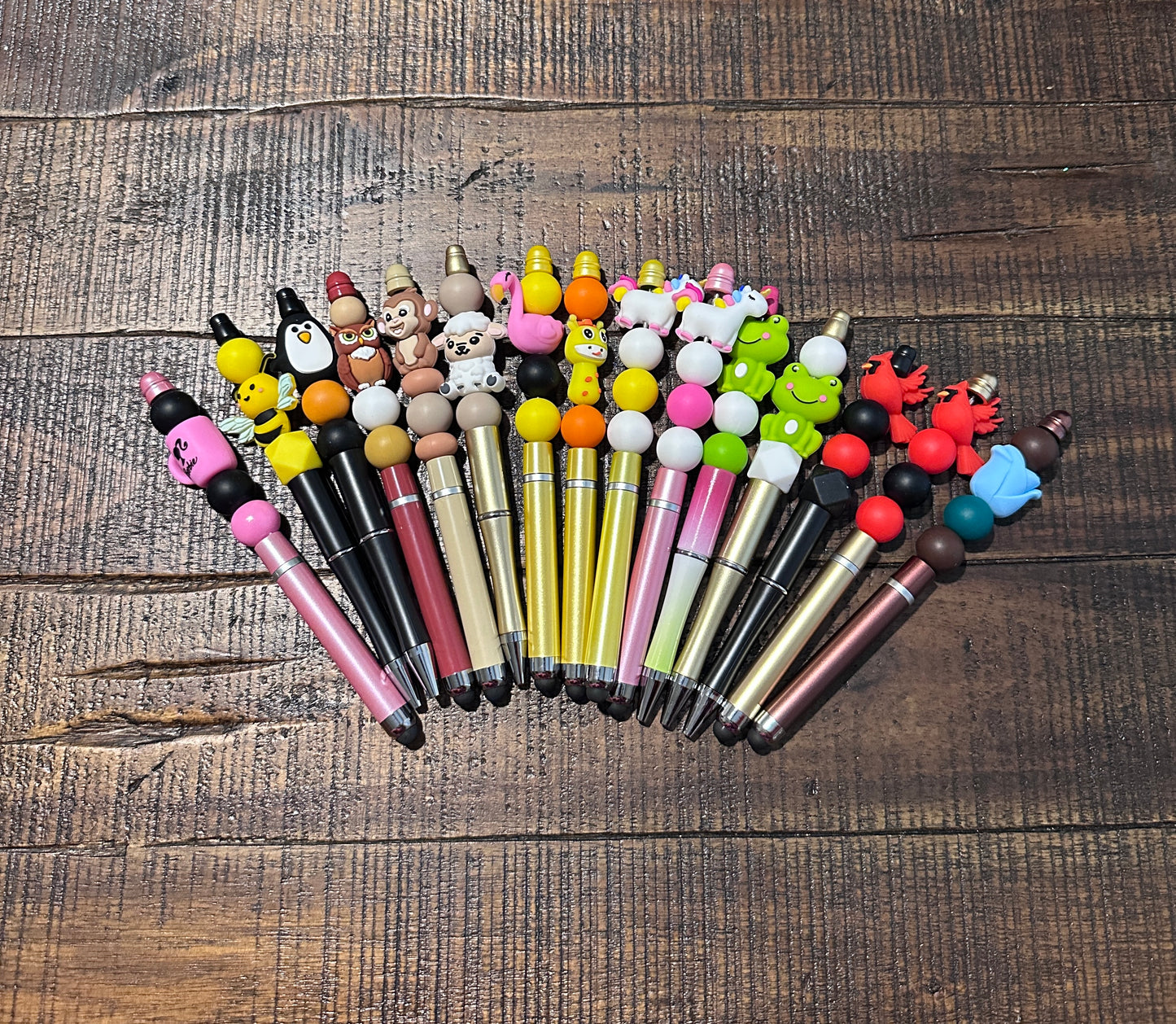 Animal Beaded Pens & Styluses
