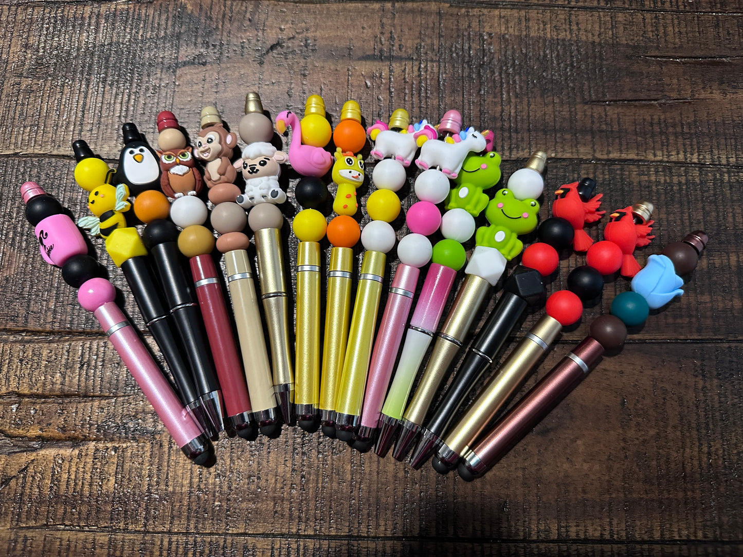 Animal Beaded Pens & Styluses