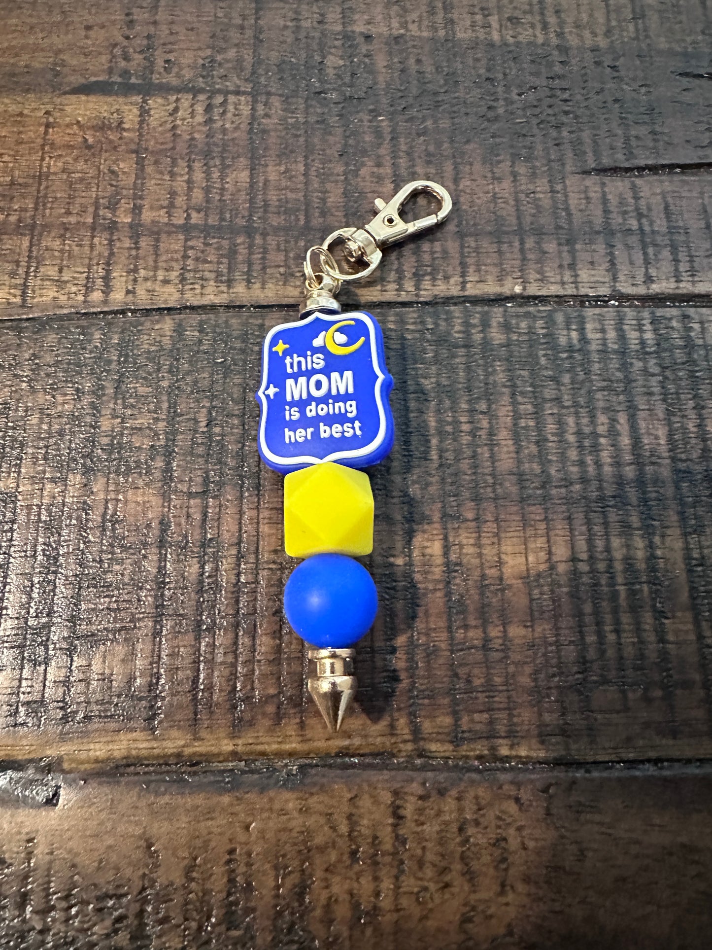 Mom Themed-Beaded Pens, Styluses, & Keychains