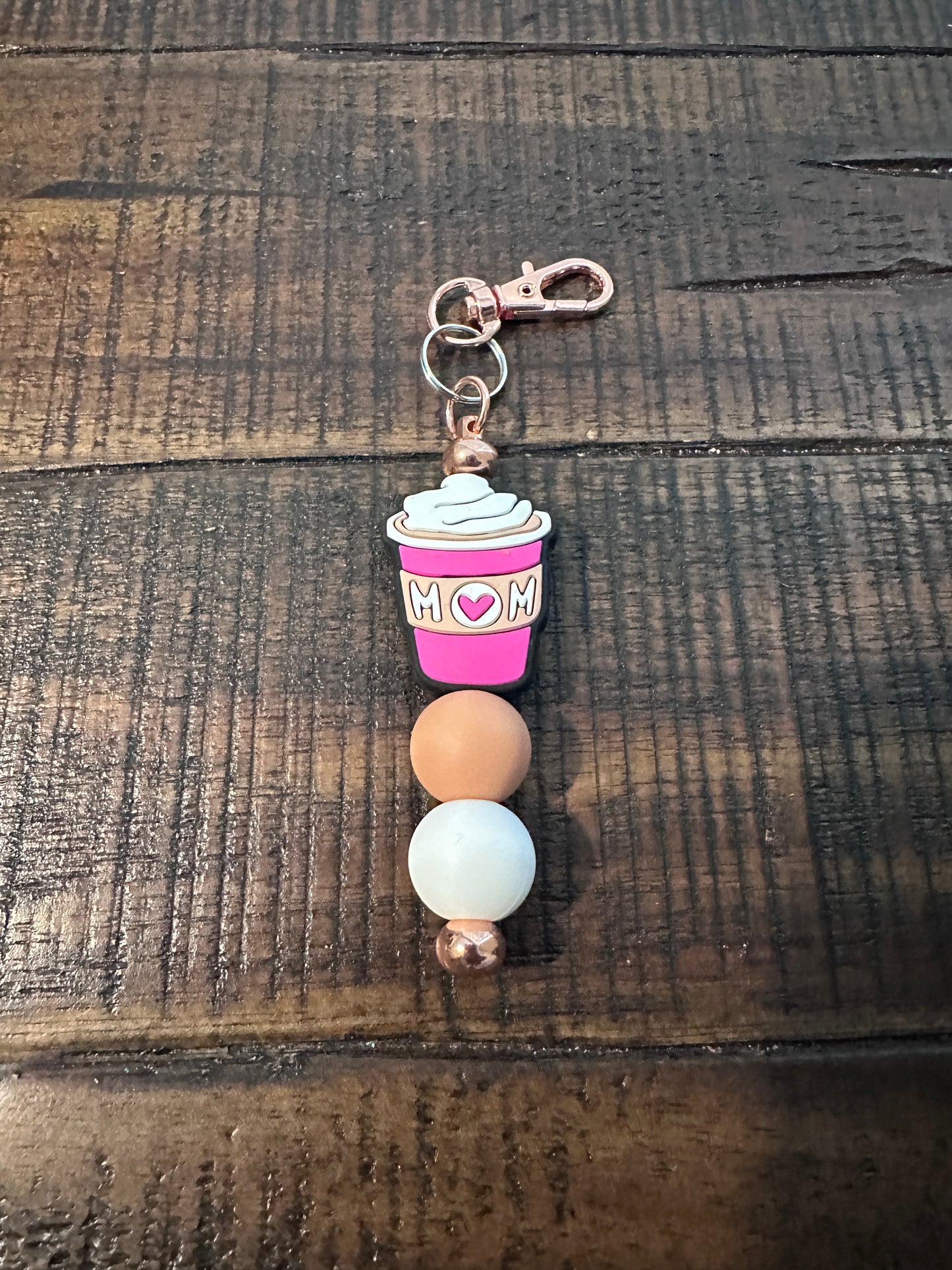 Mom Themed-Beaded Pens, Styluses, & Keychains