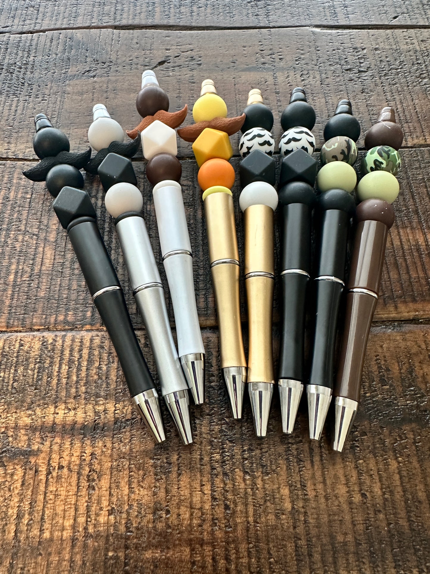 Dad Themed-Beaded Pens, Styluses, & Keychains