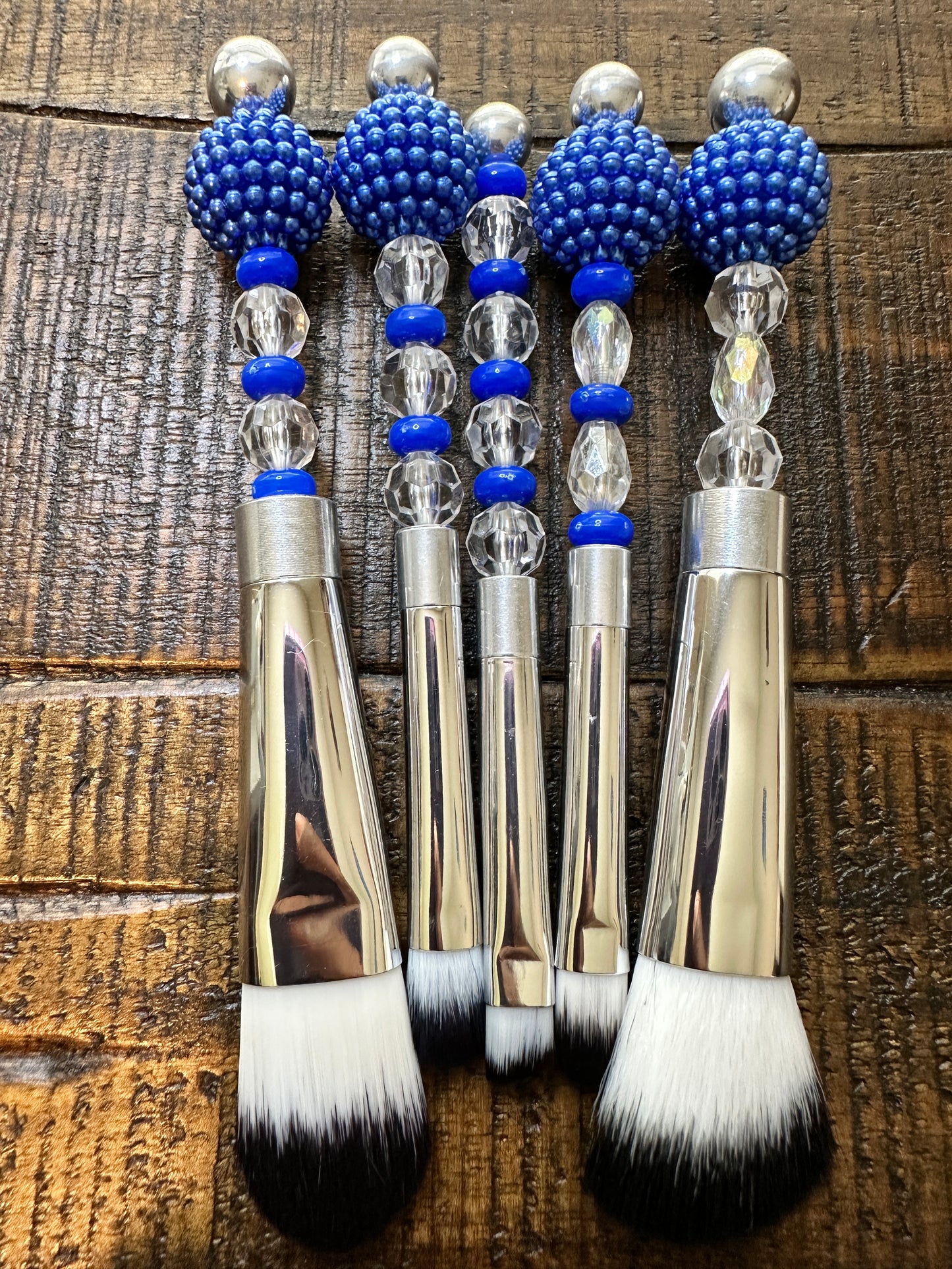 Makeup Brushes (Blue)