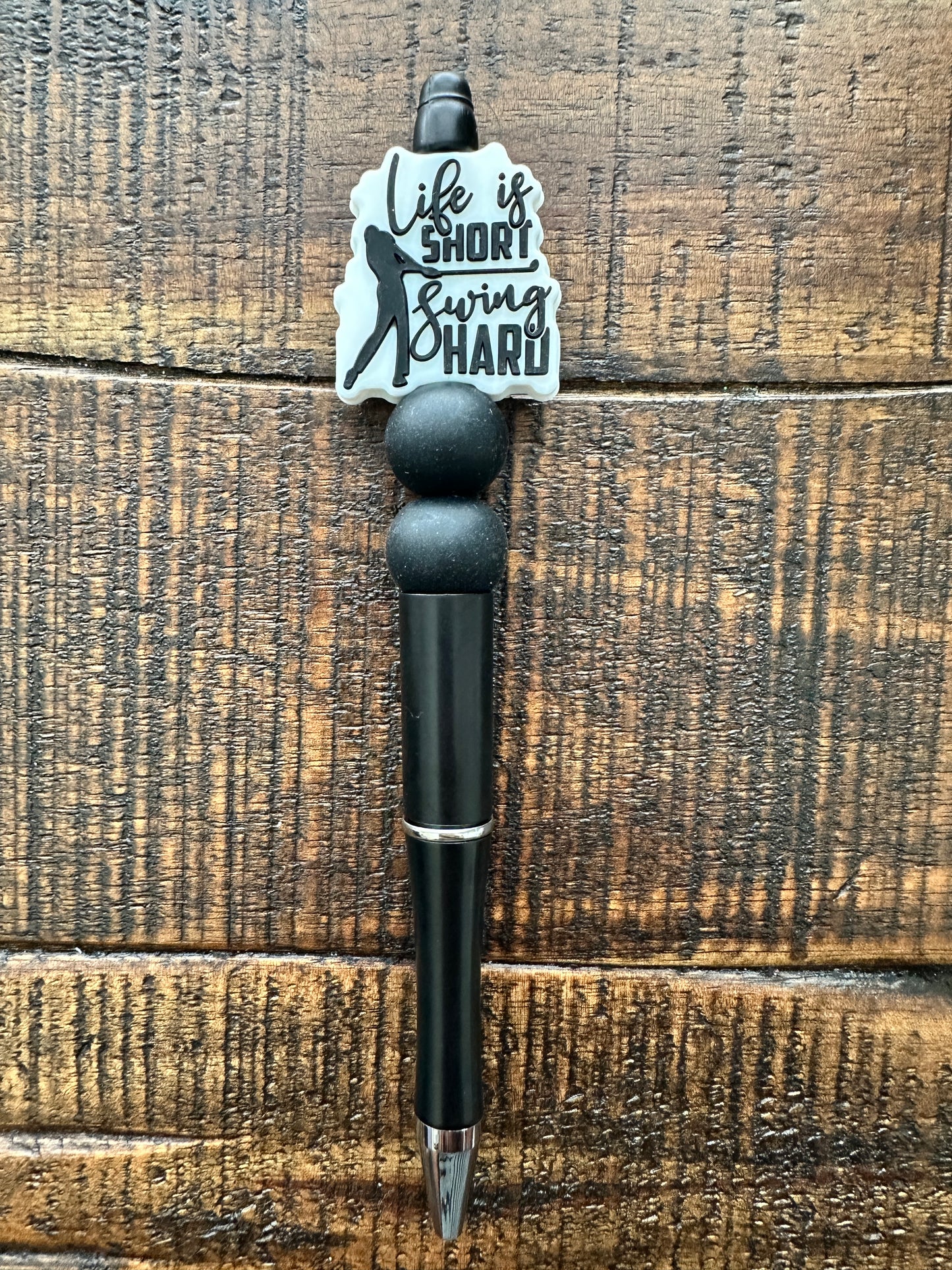 Beaded Pens & Styluses (Black)