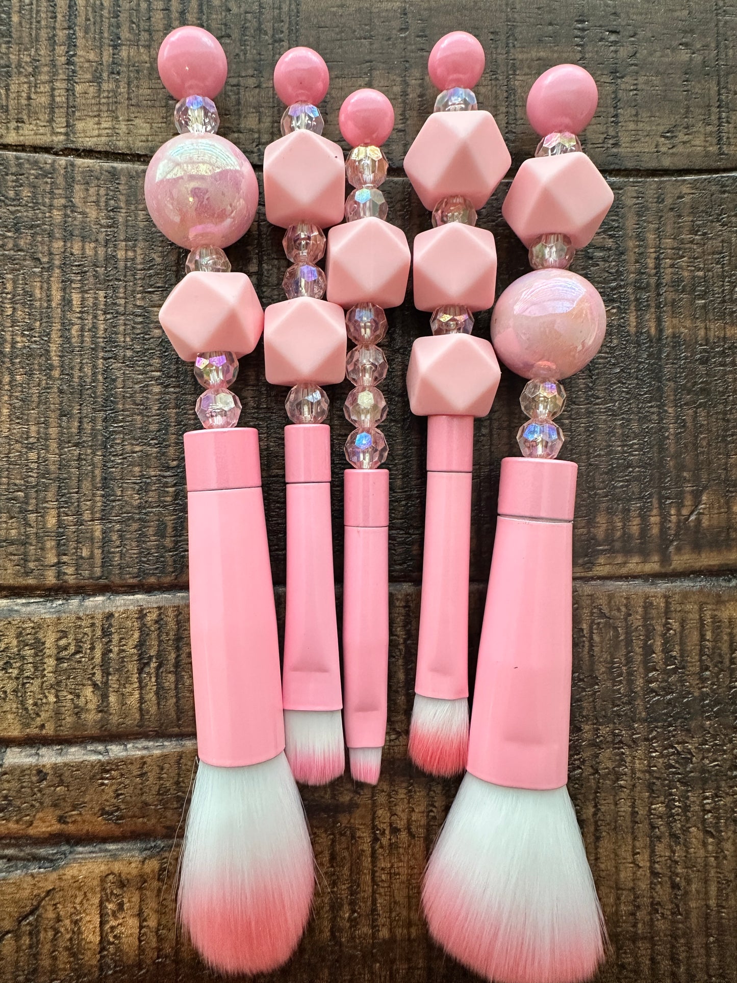 Makeup Brushes (Pink)