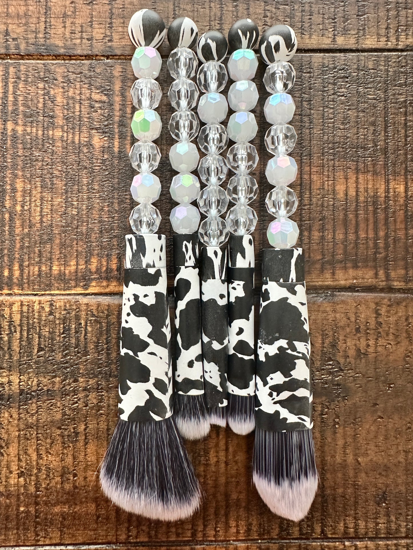 Makeup Brushes (Animal Print)