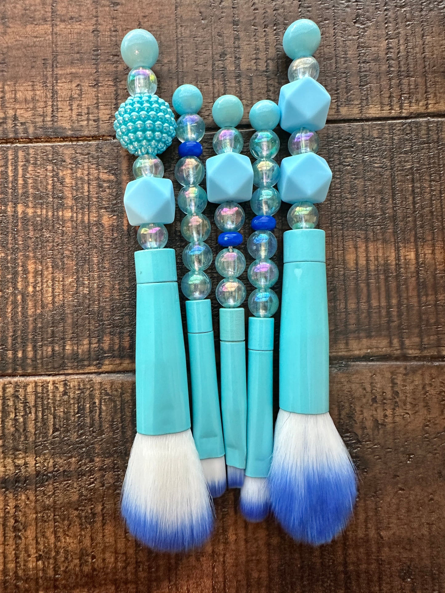 Makeup Brushes (Blue)