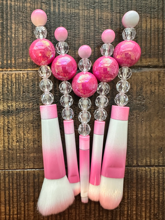 Makeup Brushes (Pink)